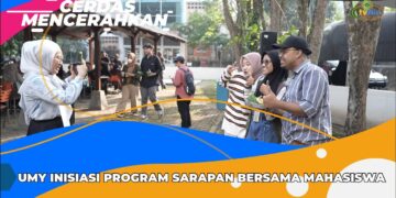 CERDAS MENCERAHKAN | UMY INISIASI PROGRAM SARAPAN BERSAMA MAHASISWA
