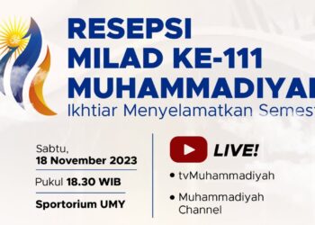 RESEPSI MILAD MUHAMMADIYAH KE-111 | LIVE DARI YOGYAKARTA