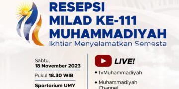 RESEPSI MILAD MUHAMMADIYAH KE-111 | LIVE DARI YOGYAKARTA
