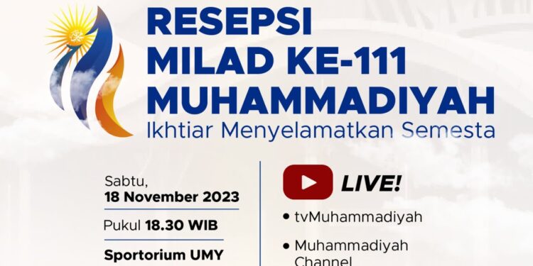 RESEPSI MILAD MUHAMMADIYAH KE-111 | LIVE DARI YOGYAKARTA