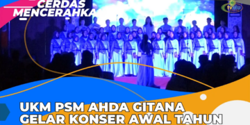 CERDAS MENCERAHKAN I UKM PSM AHDA GITANA UAD GELAR KONSER AWAL TAHUN