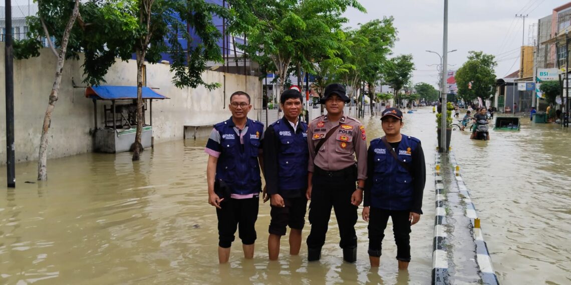 MDMC JAWA TIMUR – MDMC PAMEKASAN UNTUK MADURA RAYA KONSOLIDASI RESPON TANGGAP BENCANA BANJIR DI KABUPATEN SAMPANG