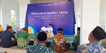 Silaturahmi Idulfitri 1445, Ranting Muhammadiyah dan ‘Aisyiyah Wedomartani Timur
