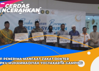 CERDAS MENCERAHKAN | 5411 PENERIMA MANFAAT ZAKAT DOKTER RS PKU MUHAMMADIYAH YOGYAKARTA GAMPING