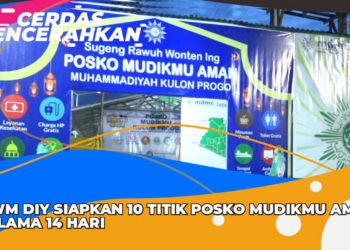 CERDAS MENCERAHKAN I PWM DIY SIAPKAN 10 TITIK POSKO MUDIKMU AMAN, SELAMA 14 HARI