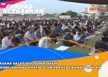 CERDAS MENCERAHKAN | DADANG KAHMAD KHATIB SALAT IDUL ADHA 1445 HIJRIYAH DI UAD