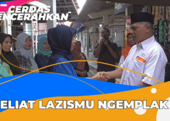 CERDAS MENCERAHKAN | GELIAT LAZISMU NGEMPLAK, BANTU MODAL USAHA PEDAGANG PASAR