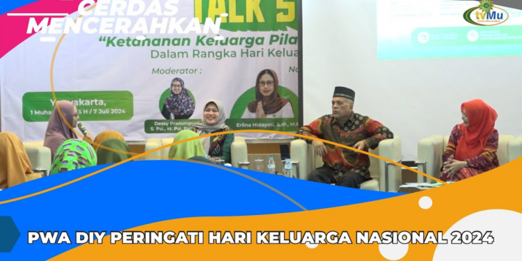 CERDAS MENCERAHKAN | PERINGATI HARI KELUARGA NASIONAL, PWA DIY GELAR TALKSHOW KETAHANAN KELUARGA