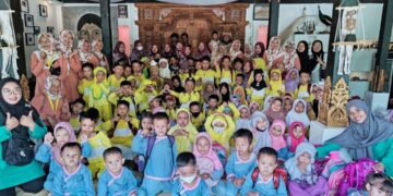 BELAJAR DAN BERMAIN DI MAHASVIN FARM, TK ABA DAN KB ‘AISYIYAH KRAJAN AJAK SISWA OUTING CLASS.