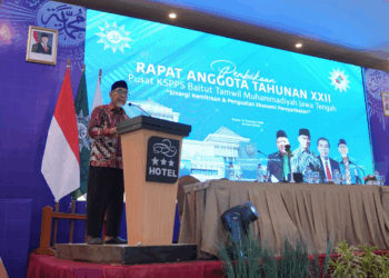 Sakhowi, “Sinergi yang lebih kuat PDM yang belum memiliki BTM dapat tergerak untuk mendirikan atau mengkonversi Lembaga yang sudah ada menjadi BTM.”