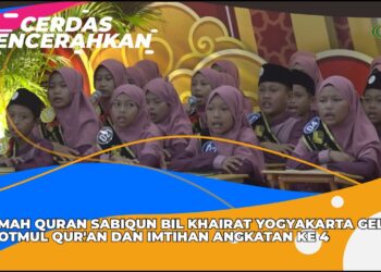 CERDAS MENCERAHKAN | RQ SABIQUN BIL KHAIRAT GELAR KHOTMUL QURAN DAN IMTIHAN DIIKUTI 79 SANTRI