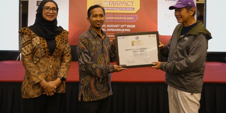 UMY Raih Entrepreneurial Marketing Campus Award Berkat Inovasi dan Dampak Nyata