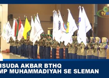 BERITA TVMU YOGYAKARTA | WISUDA AKBAR BTHQ SMP MUHAMMADIYAH SE SLEMAN